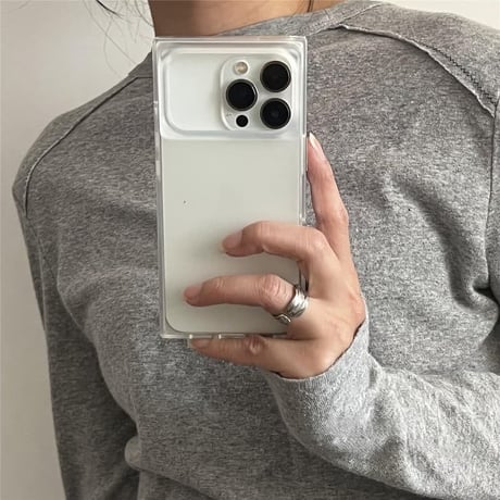 CUTECASE スクエア iPhone17Pro/17promaxケース マット仕上げ 指紋防止 iPhone17/16/15proケース カッコイイ 高級感 CM5924