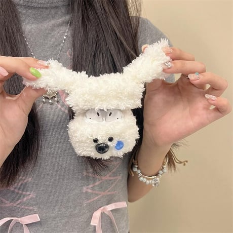 CUTECASE犬ちゃん Airpods 4ケース ニット 第4/3/2世代 AirpodsPro2/Pro1カバー 柔らかい 面白いCM4679