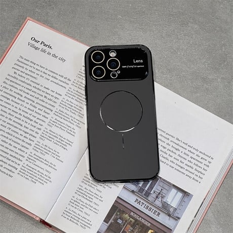 CUTECASE耐衝撃耐久性 iPhone16pro/16promaxカバー レンズ保護 Magsafe対応 iPhone15pro/14/13カバー 丈夫 高級感 CM5372