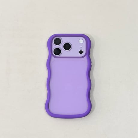 CUTECASE うねうね iPhone17Promaxケース指紋防止 iPhone16Pro/15pro/14ProMaxケース カメラ保護 シンプル風CM6535