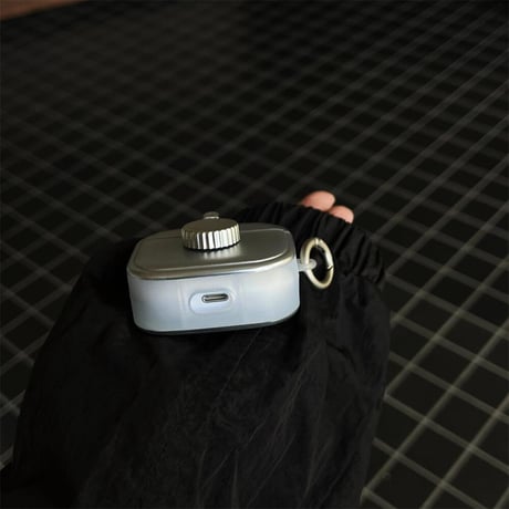 CUTECASEシルバー Airpods3/2ケース マグネットボタン AirpodsPro2/Pro1カバー リング付 ギフトにおすすめ CM4533