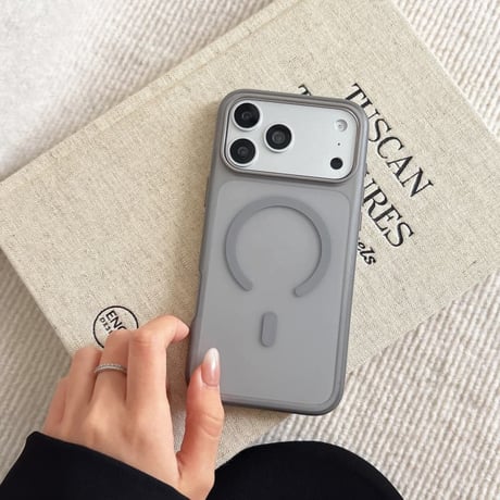 CUTECASE 高級感 iPhone17ProMaxケース 滑りにくい MagSafe対応 指紋防止 iPhone17Pro/16Pro/15pro/14ケース 肌に優しい 耐衝撃CM6347