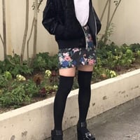 EMODA　 花柄ミニスカート
