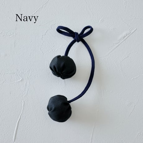 さくらんぼのチャーム(34cm)＊Navy