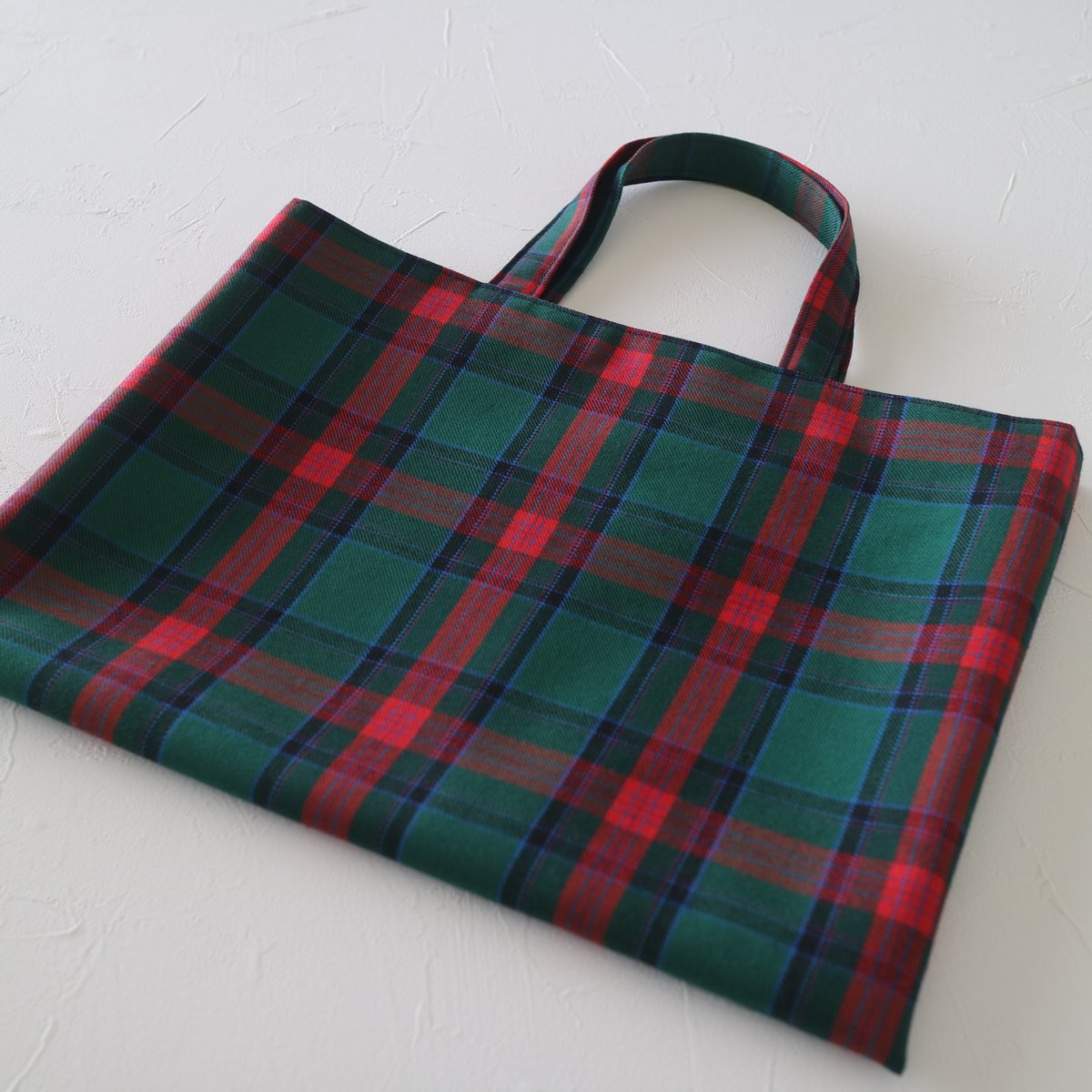新品レッスンバッグ完売品 グリーンチェック トートバッグ ギンガムチェックトートバッグM | アフタヌーンティー公式通販サイト