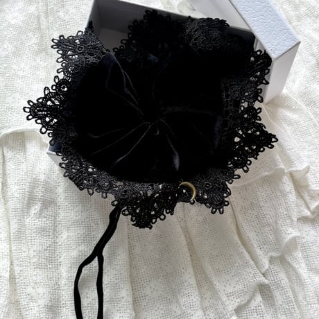 Velvet scrunchie