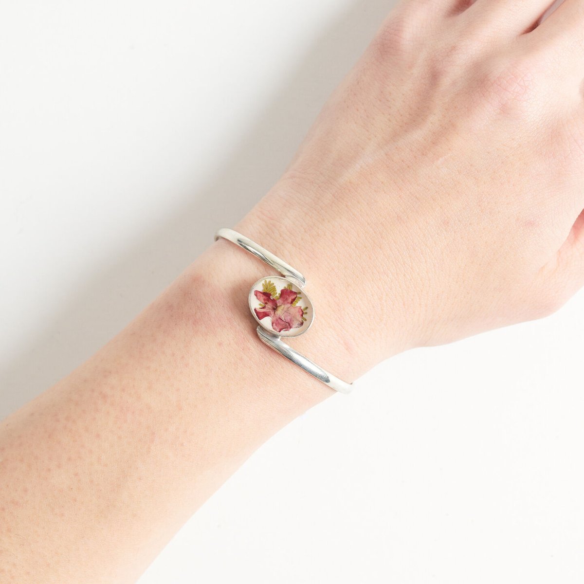 Gustavo flower Z Bracelet-SILVER | deernakameguro