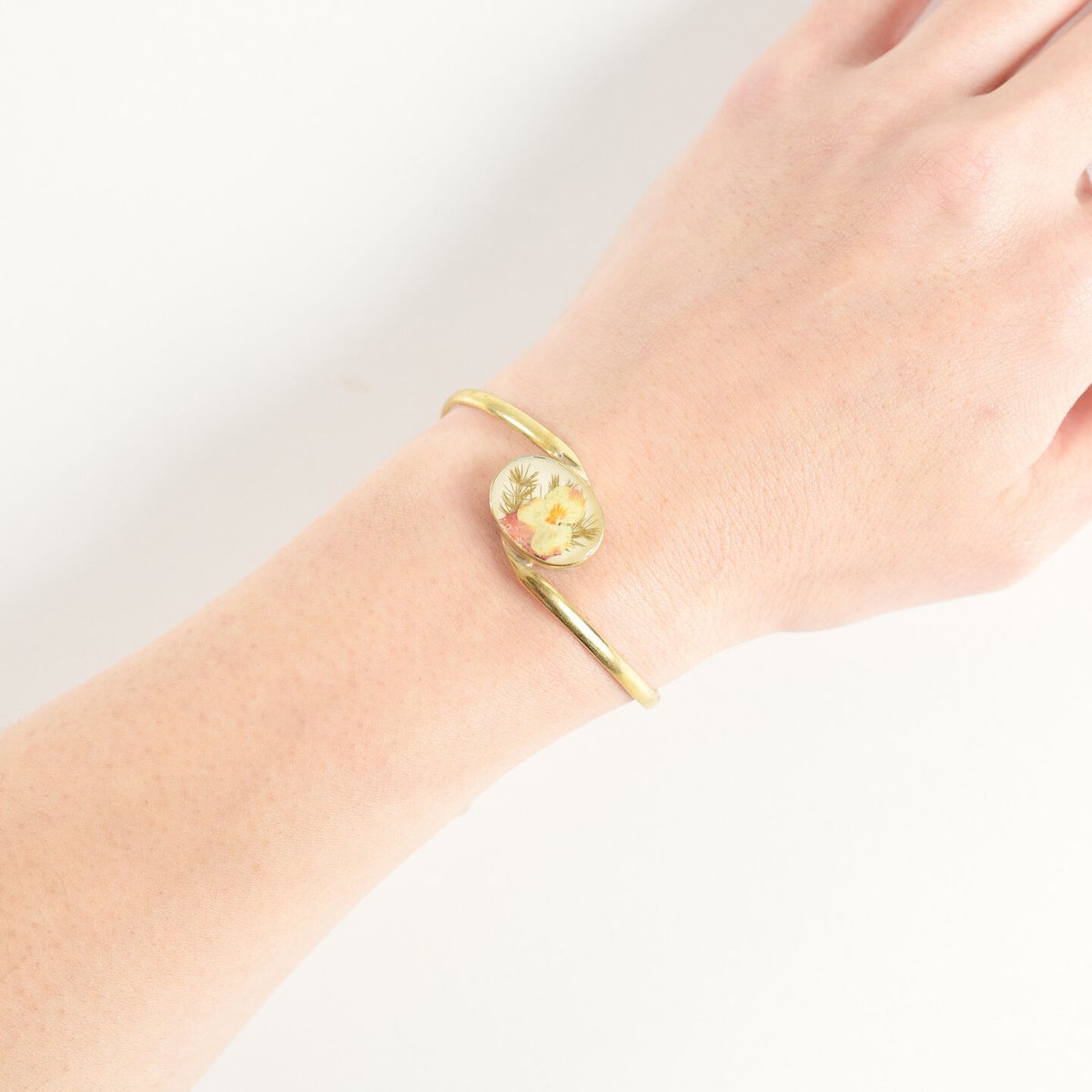 Gustavo flower Z Bracelet-GOLD