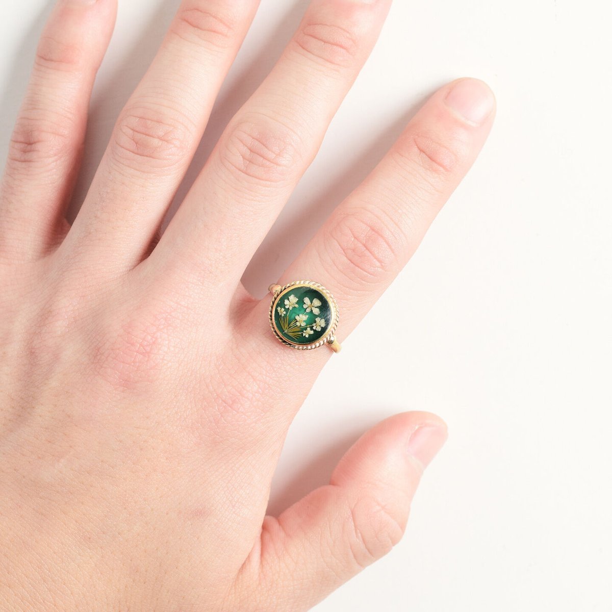 GUSTAVO flower リング 指輪 3個セット Gustavo (グスタボ) / Flower Wreath Ring – ALTAGRACIA WEB STORE