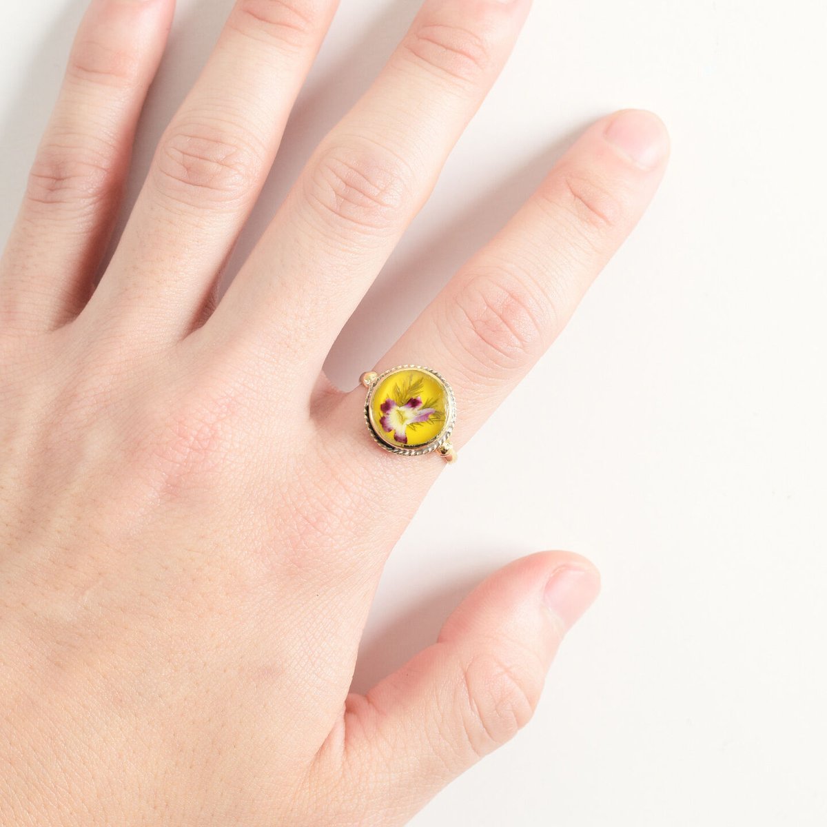 GUSTAVO flower リング 指輪 3個セット GUSTAVO flower リング 指輪 3個セット - メルカリ