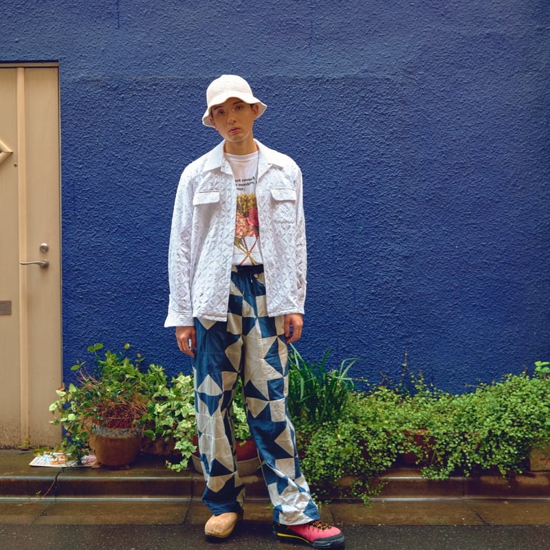 its incospicuous presence Patchwork Easy Pants 