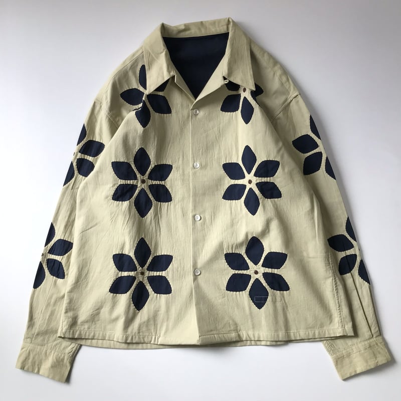 its incospicuous presence ニット 花柄 niche its inconspicuous presence (niche.) Flower Cut