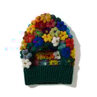 MacMahon Knitting Mills Chain Flower Cardigan |