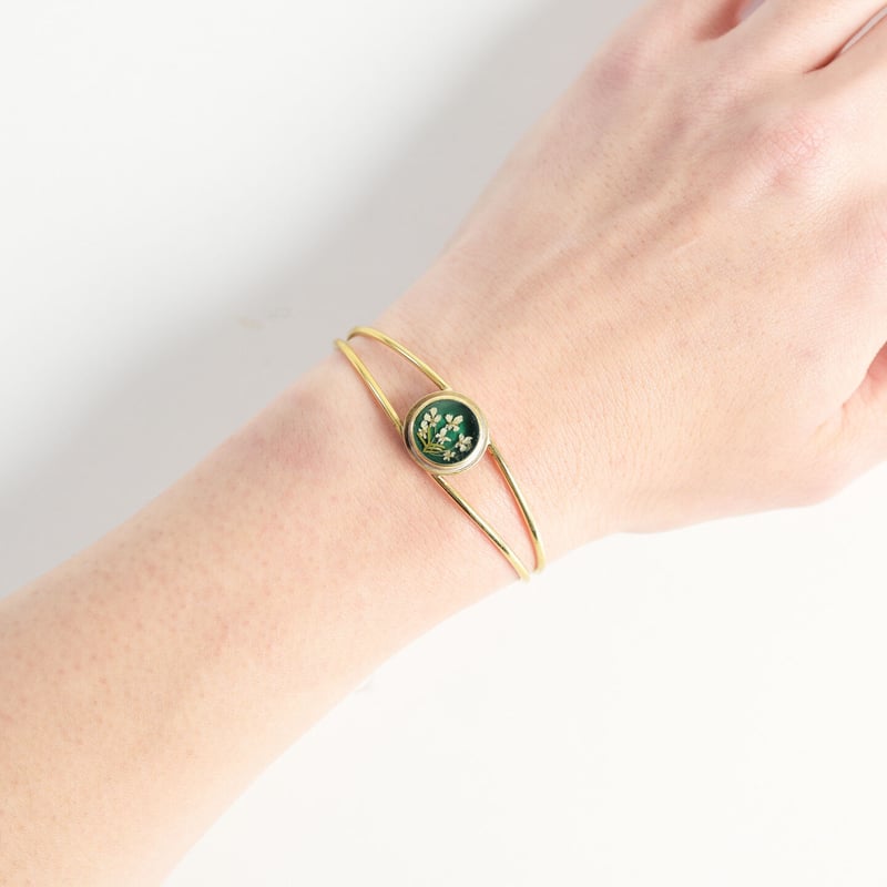 Gustavo Flower Extrafine Bracelet バングル GUSTAVO flower chain bracelet | 45do｜ULTERIOR・r