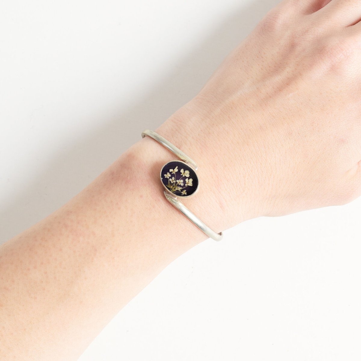Gustavo flower Z Bracelet-SILVER | deernakameguro