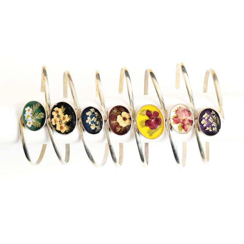 Gustavo flower Z Bracelet-SILVER | deernakameguro