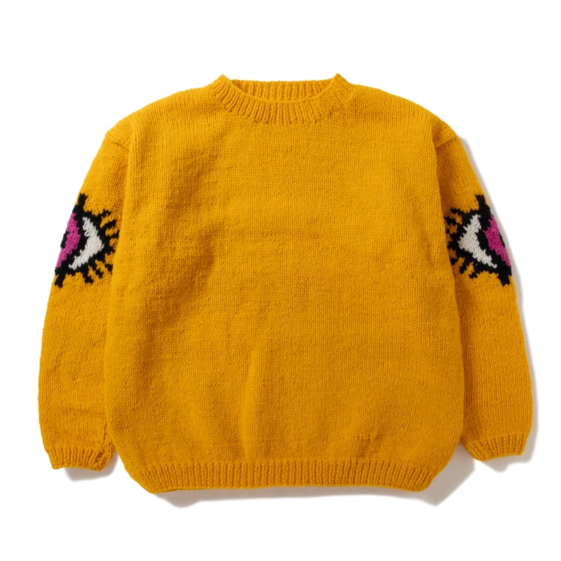 macmahon Knitting Mills. Crew Neck Knit - Eyes