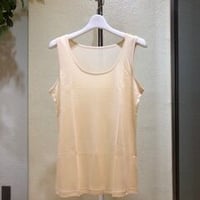シルク100%ファインタッチ　タンクトップ