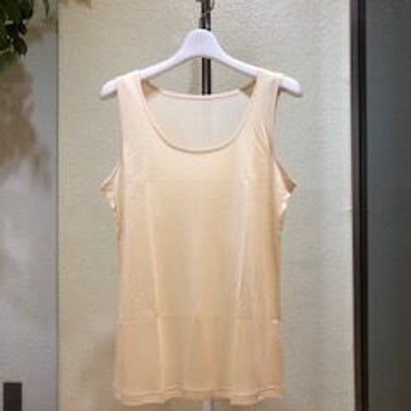 シルク100%ファインタッチ　タンクトップ