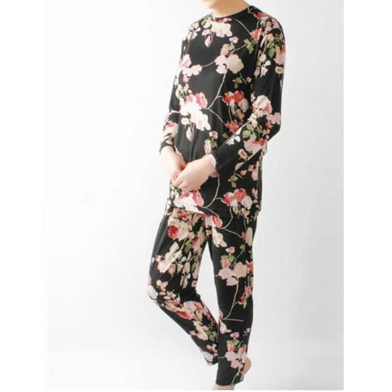 シルク丸首ニットパジャマ | Pure silk collection シルク丸首ニットパジャマ | Pure silk collection