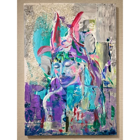 額装ポスター アセンション スピリチュアルポスター 宿命アートのオプション】ポスターサイズ額装（最大61×91cm）※既製額縁