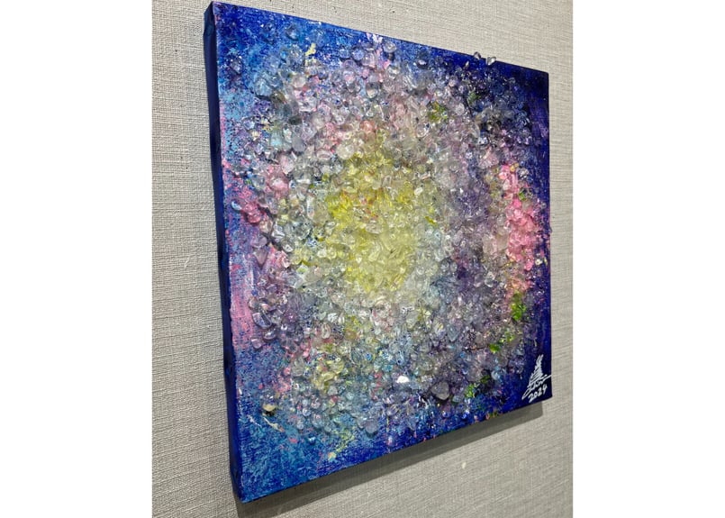 塚本 馨三　「ムーンライトシャトー」　絵画　ジクレー 塚本 馨三 「ムーンライトシャトー」 絵画 ジクレー