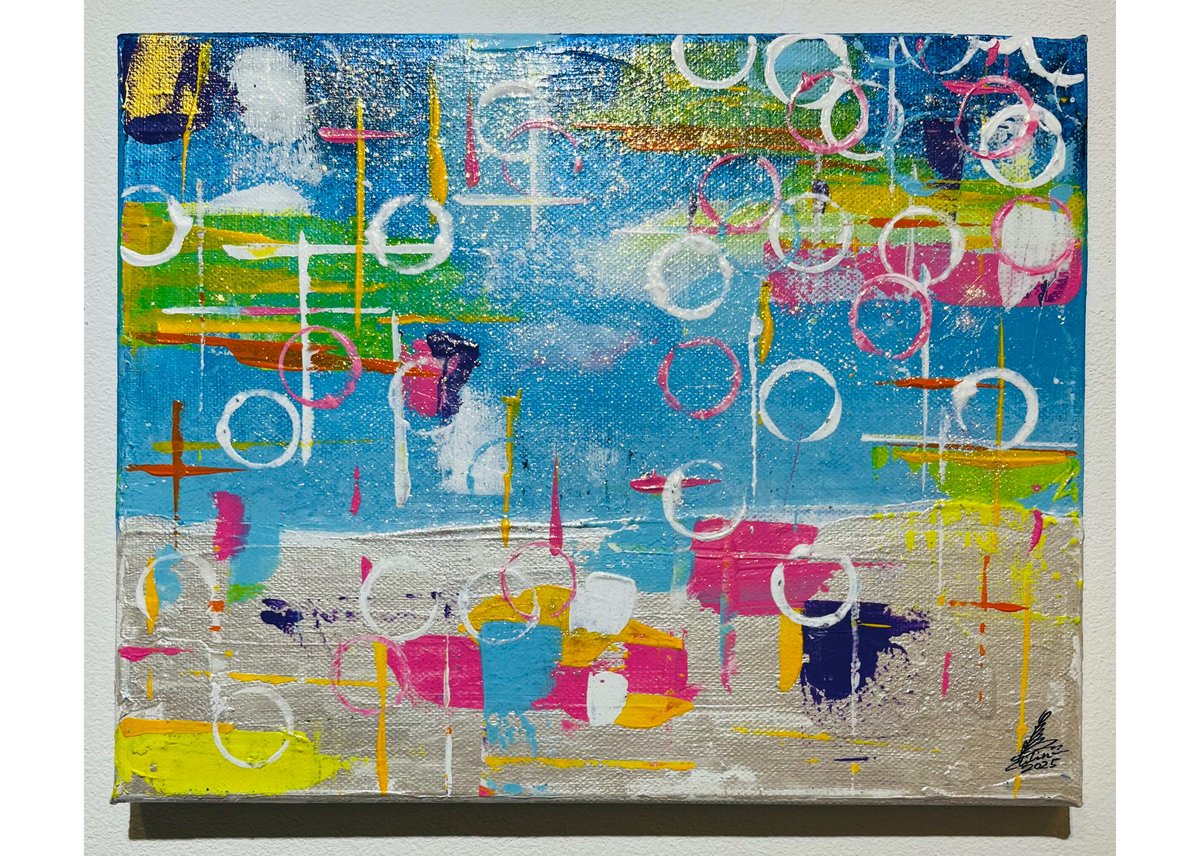タイトル『丘の上』 新品。油彩画、心象風景。 作者yuriko sejimo タイトル『丘の上』 新品。油彩画、心象風景。 作者yuriko sejimo
