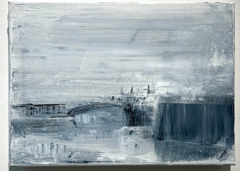 落ち着く一枚｜橋のある風景 | Artston gallery