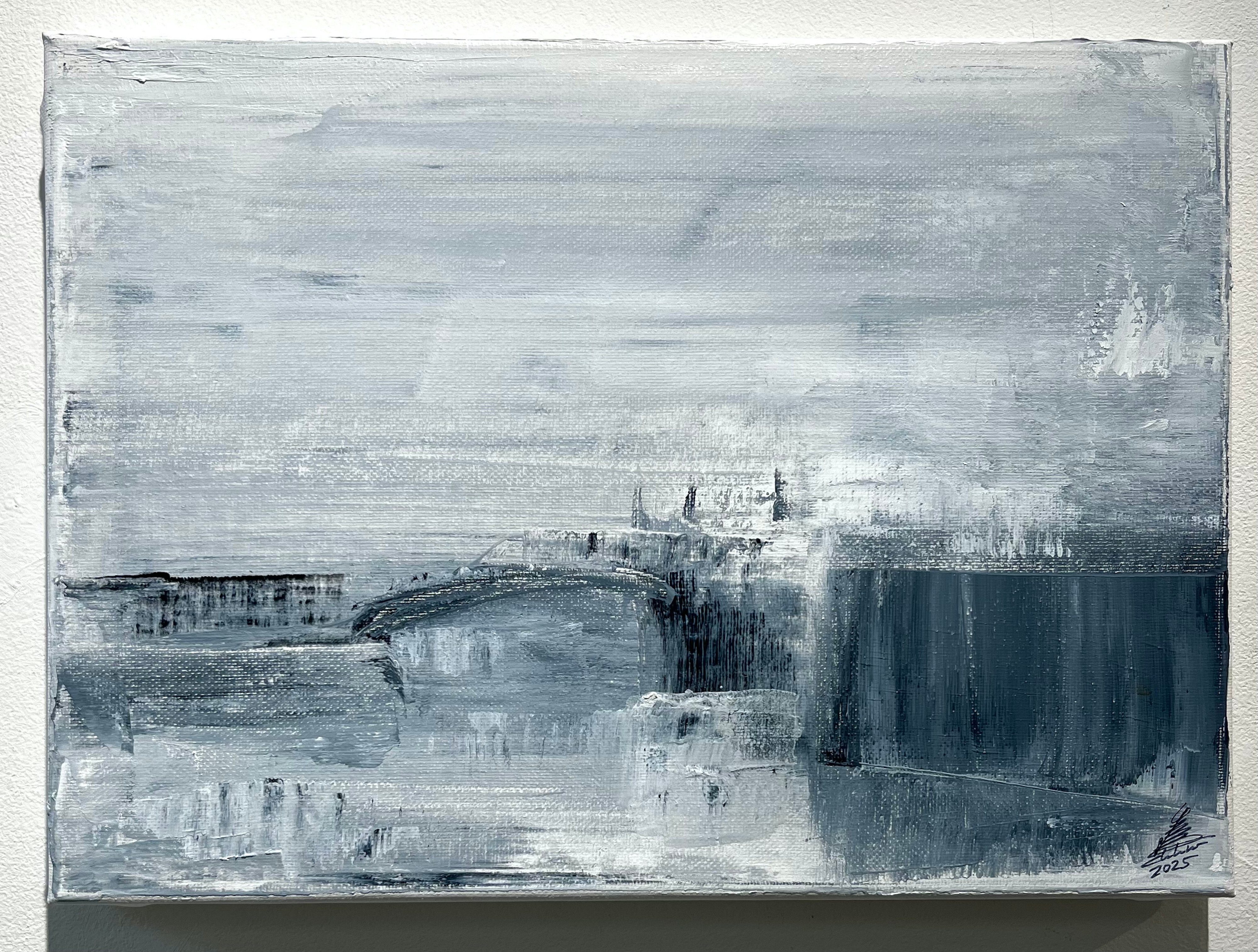 橋のある風景 落ち着く一枚｜橋のある風景 Landscape with a Bridge | Artston