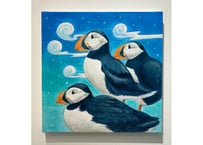 Three Puffins