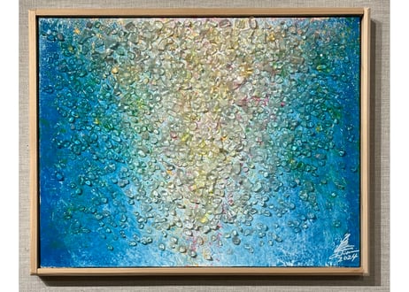 アクリル画・陽光の記憶 アクリル画・陽光の記憶