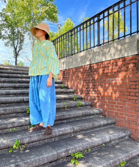 ✳︎ Kaam Blouse ✳︎　- Helio Stripe