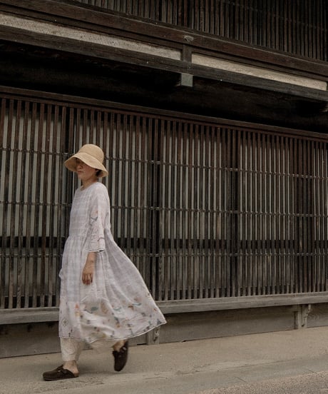 ✳︎ Tala Dress ✳︎  - White Jamdani