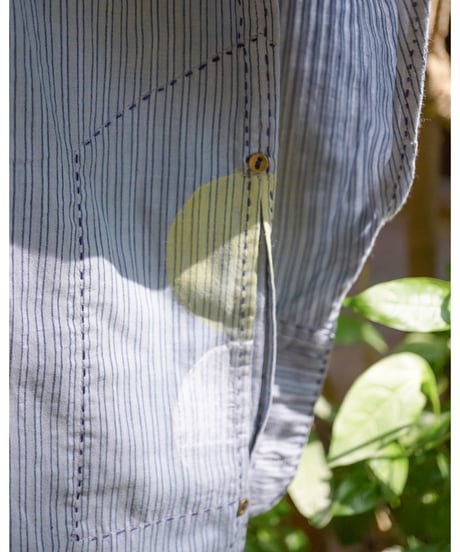 ✳︎ Kaam Shirt Dress ✳︎ - Blue Stripe