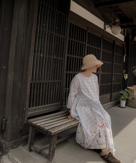 ✳︎ Tala Dress ✳︎  - White Jamdani