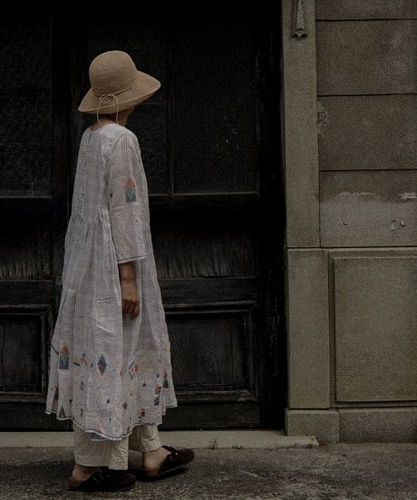 ✳︎ Tala Dress ✳︎  - White Jamdani