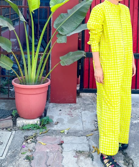 ✳︎ Boiler Suit 【Block Check】 ✳︎