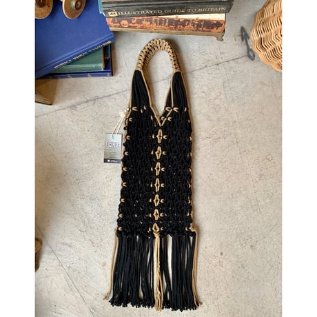 FRINGE MESH BAG マクラメ編みバッグ