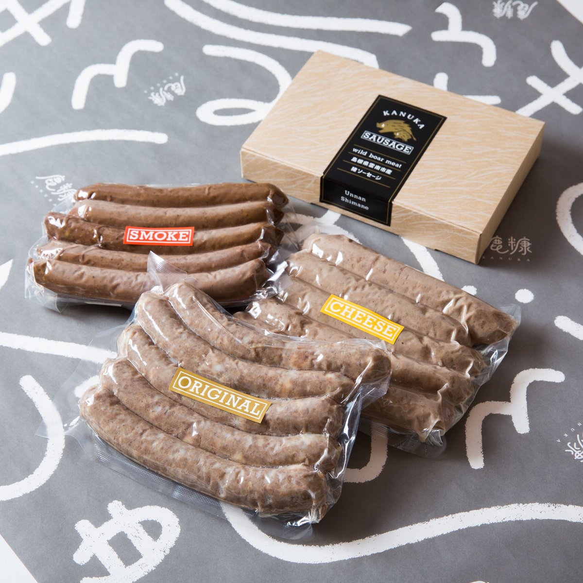 イノシシ、鹿フランクフルト　食べ比べセット　　 各7本入り630gずつ イノシシ、鹿フランクフルト 食べ比べセット 各7本入り630gずつ 【公式