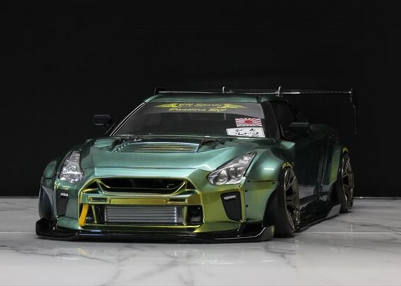 ラジコンボディのみ　パンドラ製R35 GT-R BLS｜BN-Sports R35 GT-R BLS｜BN-Sports [PAB-3207] | PANDORA-ONL