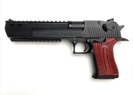 ウッドグリップ｜DESERT EAGLE.50AE  ｜スムース/レッド　[AWG-1430]