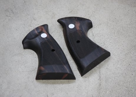 ウッドグリップ｜タナカワークス社製 S&W M29（Nフレーム・スクエアバット）｜黒檀　[WST-359]