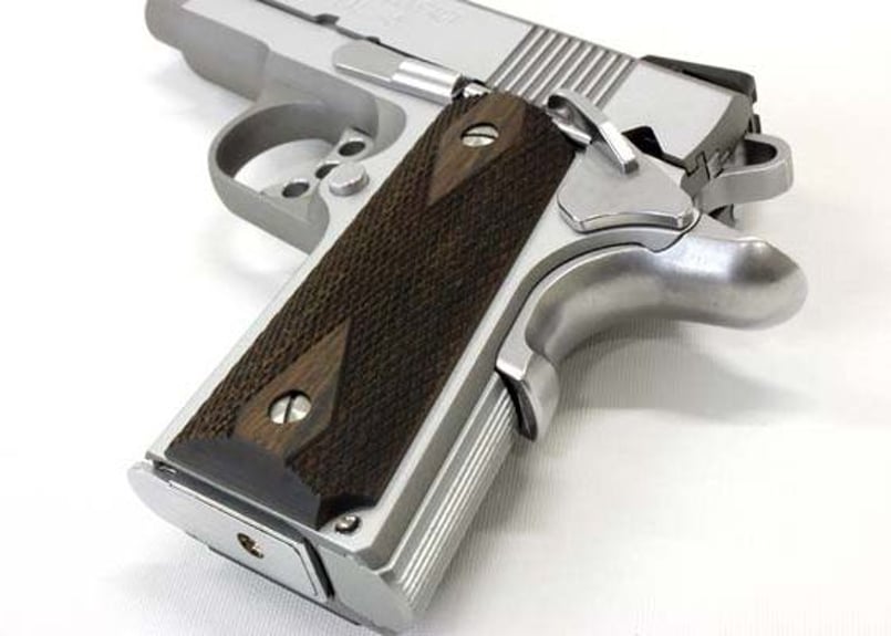 ウッドグリップ｜V10 ULTRA COMPACT｜チェッカー/ダークブラウン