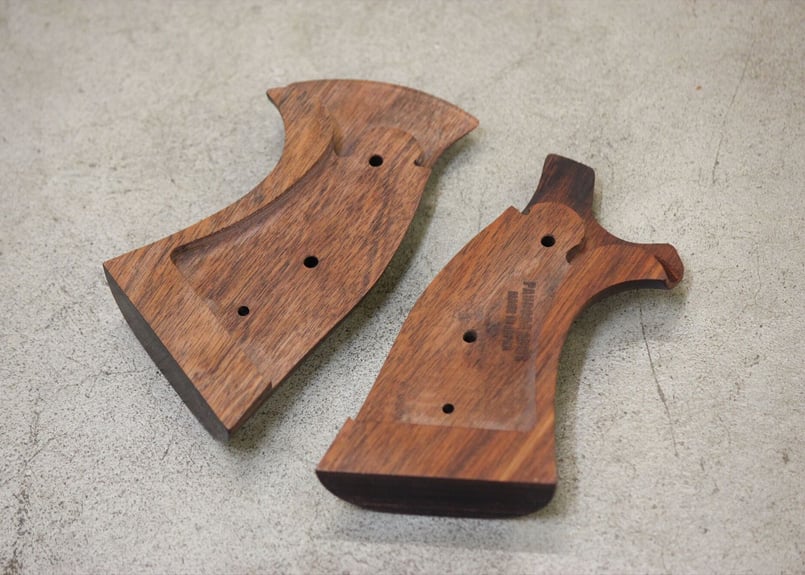 ウッドグリップ｜タナカワークス社製 S&W M19（Kフレーム・スクエア