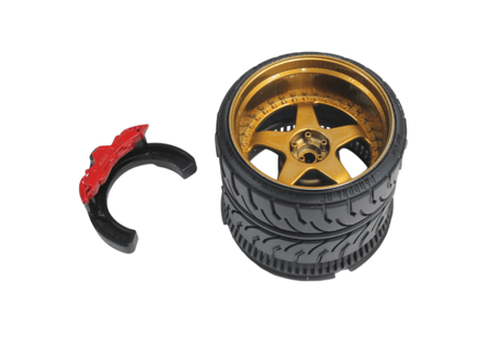 【塗装済み】プロポハンドル｜サンワ用 M17/MT-5/MT-44（RWB-S1）