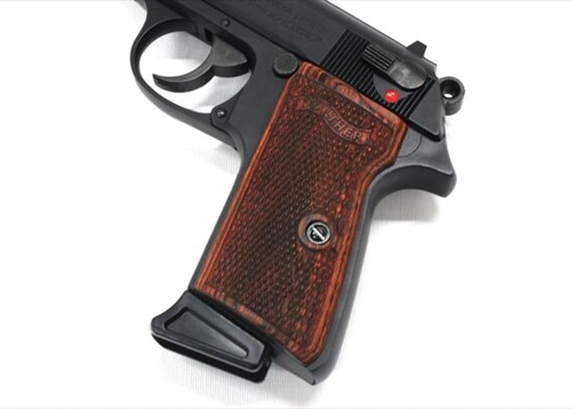 ウッドグリップ｜マルゼン製 ワルサーPPK/S、PP｜フルチェッカー