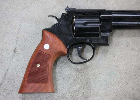 ウッドグリップ｜タナカワークス社製 S&W M29（Nフレーム・スクエアバット）｜カリン　[WST-357]
