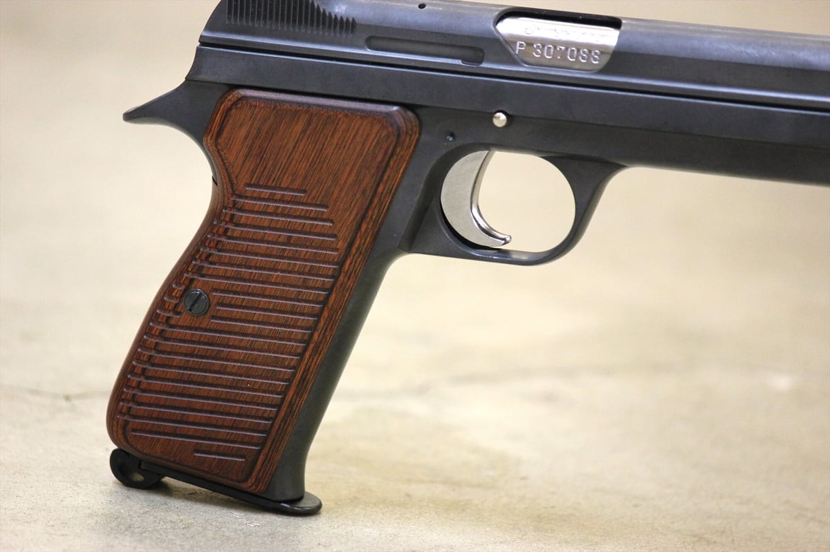 ウッドグリップ｜マルシン工業製 SIG P210-6｜ブラウン [AWG-1466] | P...