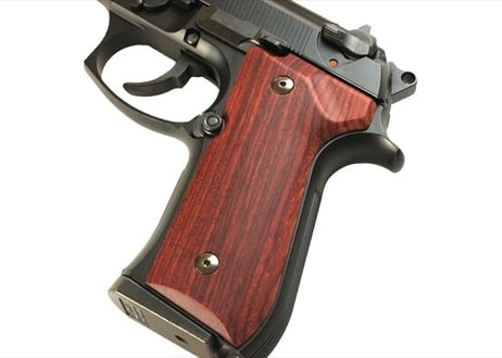 ウッドグリップ｜U.S.M9/M9A1｜スムーズ/ローズウッド　[WST-318]
