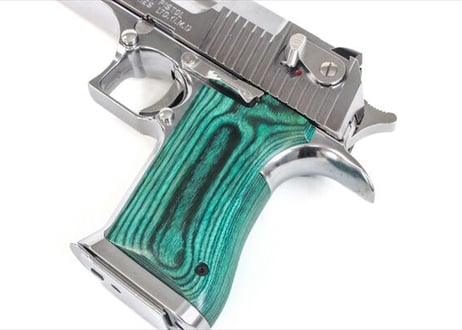 ウッドグリップ｜DESERT EAGLE.50AE｜グリーン [WST-327]